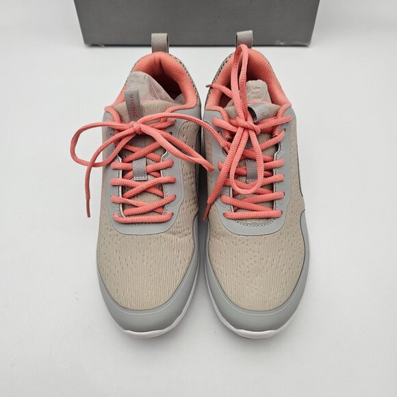 Vionic Agile JoJo Ombre Comfort Sneakers Grey Peach  Womens Sz 8.5 NIB - Picture 2 of 7